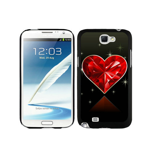 Valentine Diamond Samsung Galaxy Note 2 Cases DTR